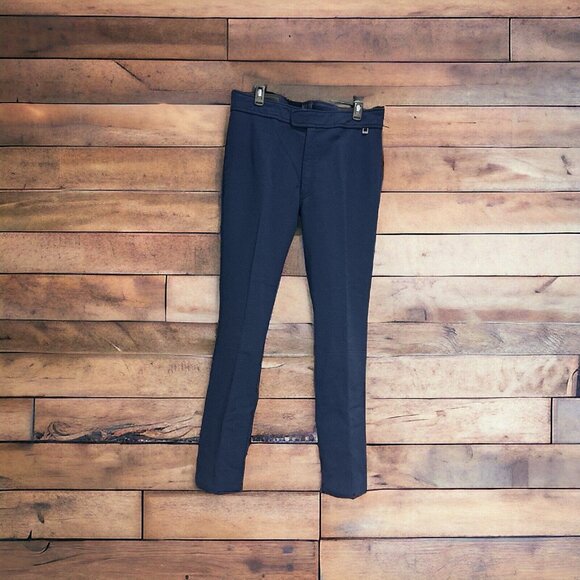 VTG ROFFE Men's Blue Solo Snowboarding/Ski Pants With Built in Stirrups 34 Long - Picture 1 of 8